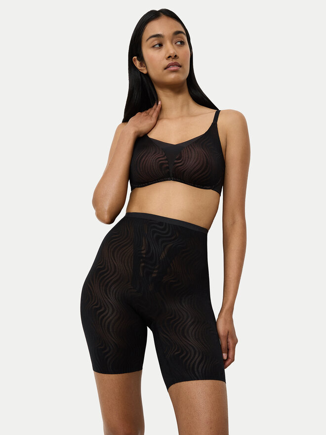 Triumph Triumph Modeliuojantis apatinis trikotažas, apatinė dalis Shape Smart Ellipse 10222279 Juoda