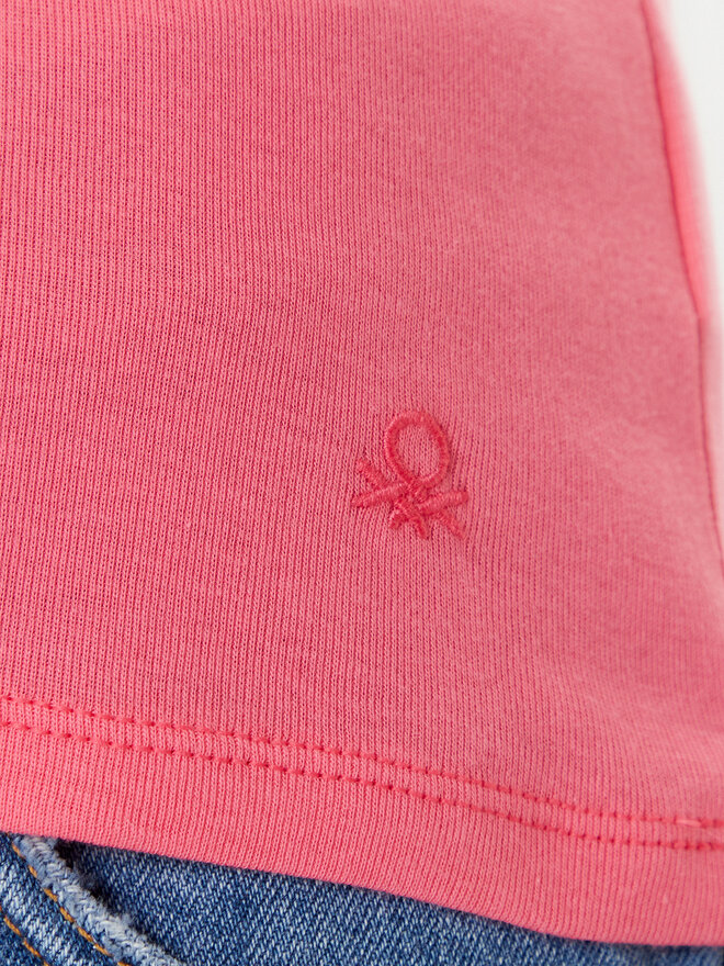 United Colors Of Benetton United Colors Of Benetton Футболка 3GA2E4230 Рожевий Regular Fit