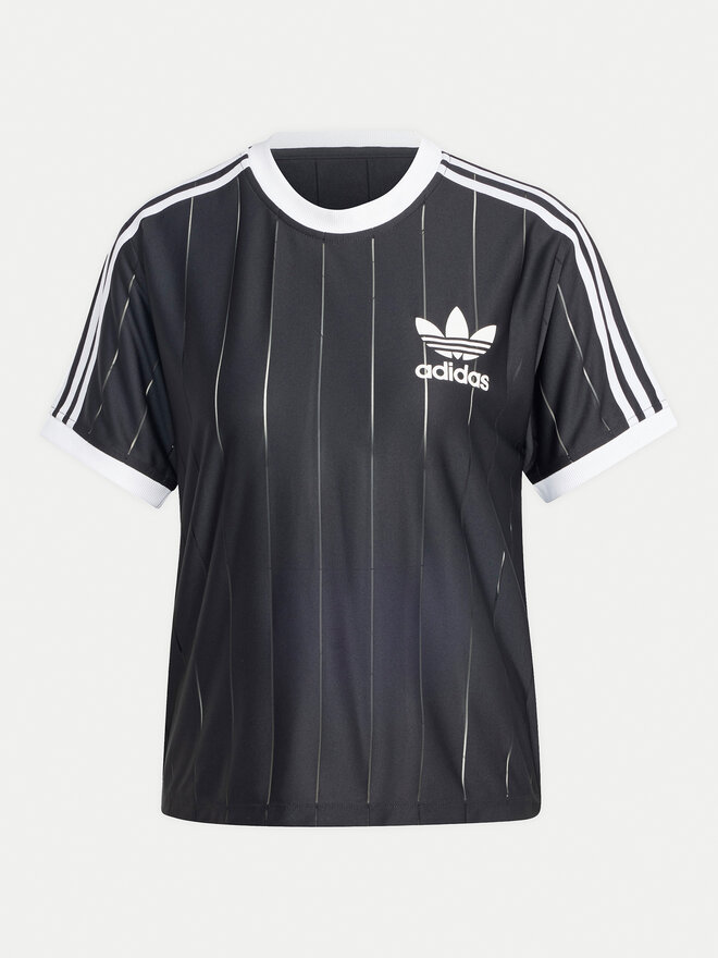 adidas adidas Marškinėliai adicolor 3-Stripes IX5505 Juoda Loose Fit