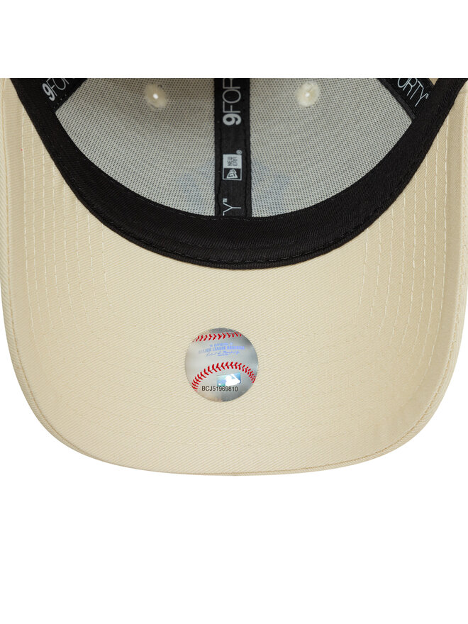 New Era Czapka z daszkiem New Era League Essential 9Forty New York Yankees 60595171 Beżowy