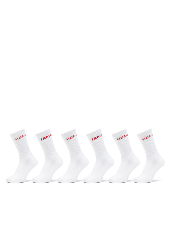 HUGO Lange Socken HUGO 50510187 Weiß