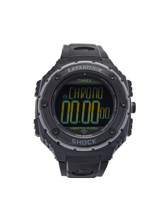 Laikrodis Timex Rugged Digital Expedition T49950 Juoda eavalyne.lt