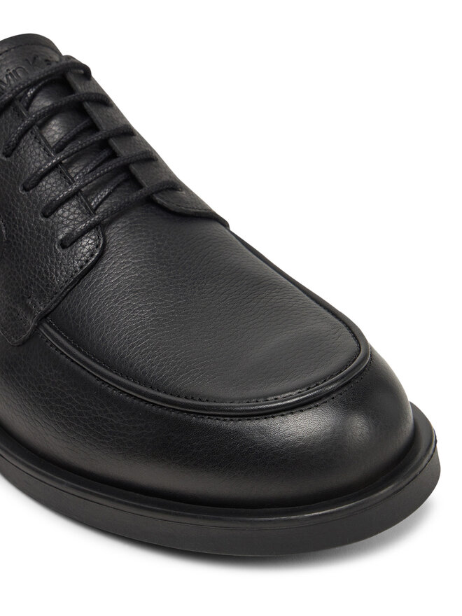 Calvin Klein Zapatos hasta el tobillo Calvin Klein Flex Dress Derby Apron HM0HM01706 Negro