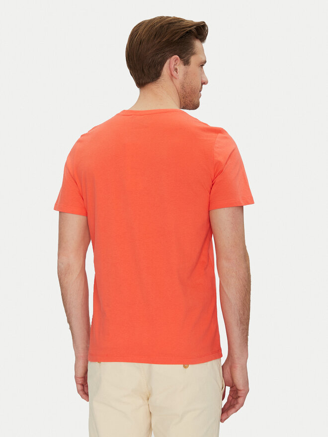 Blend Blend Majica 20717758 Oranžna Regular Fit