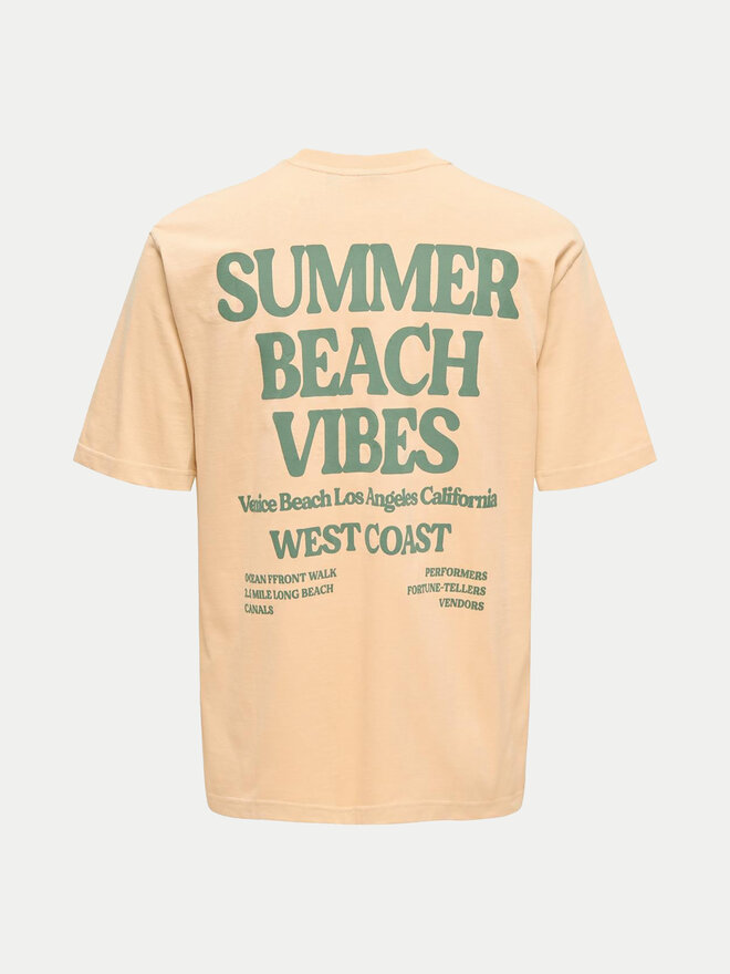 Only & Sons Only & Sons Camiseta Kenny 22028736 Rosa Relaxed Fit