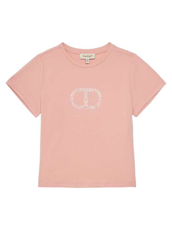 TWINSET TWINSET Футболка 251GJ2485 Рожевий Regular Fit