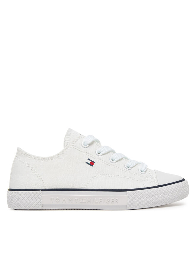 Tommy Hilfiger Trampki Tommy Hilfiger T3X9-33846-0890100 Biały