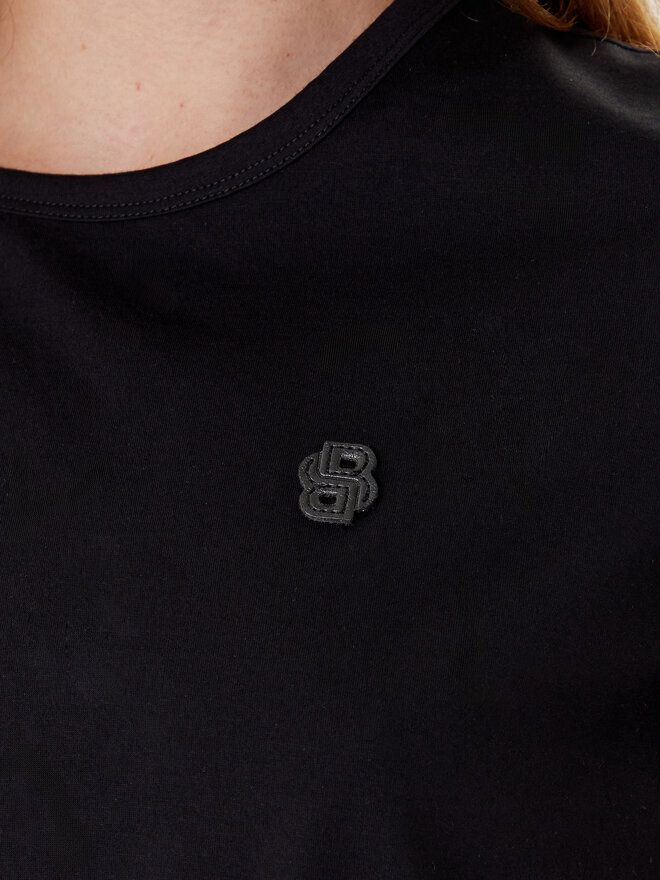 BOSS BOSS Camiseta Eventsa8 50545671 Negro Slim Fit