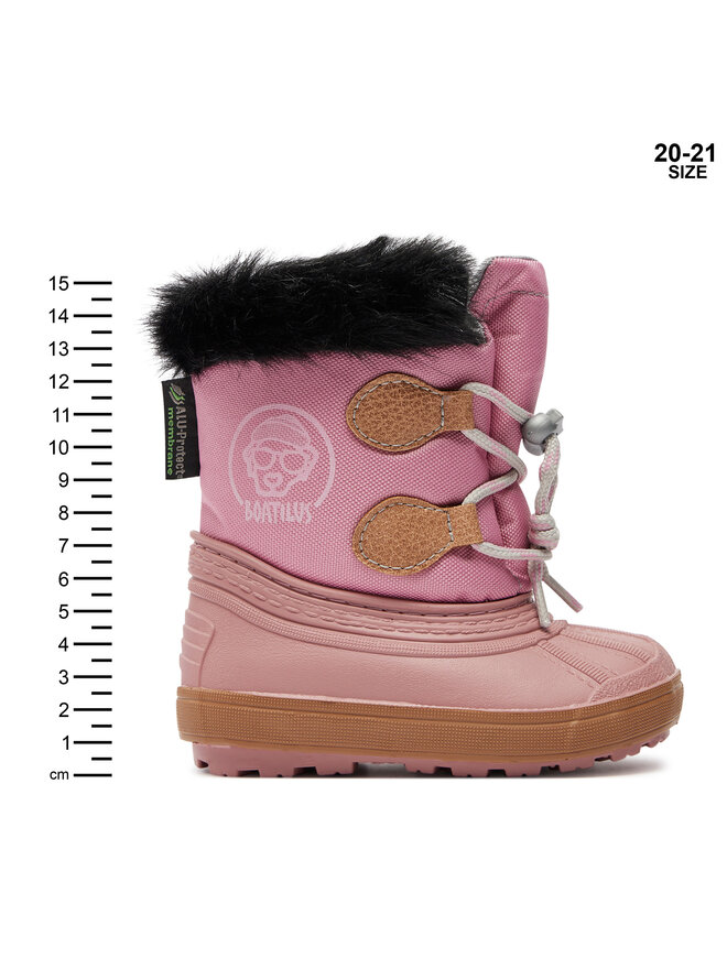 Boatilus Schneeschuhe Boatilus Nippy 02 Sint. Leather Boot NN02 VAR.42MR Rosa