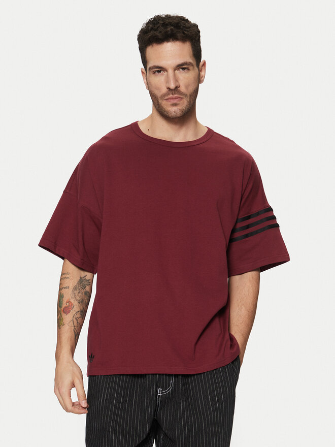 adidas adidas Marškinėliai Neuclassics JC9934 Raudona Regular Fit