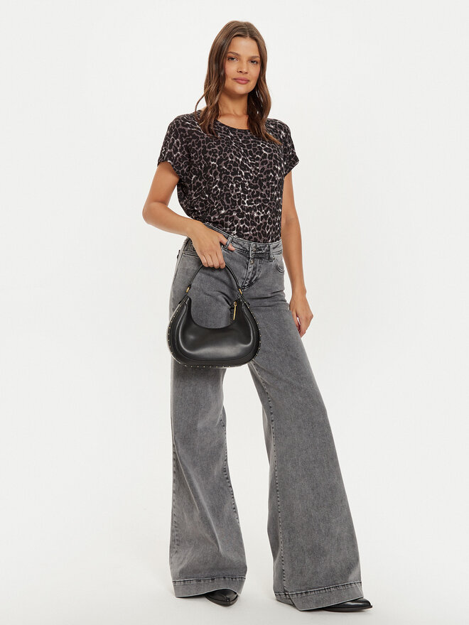 ONLY ONLY Marškinėliai 15344399 Pilka Regular Fit