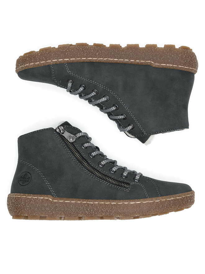 Rieker Μποτάκια Rieker N1020-45 Γκρι