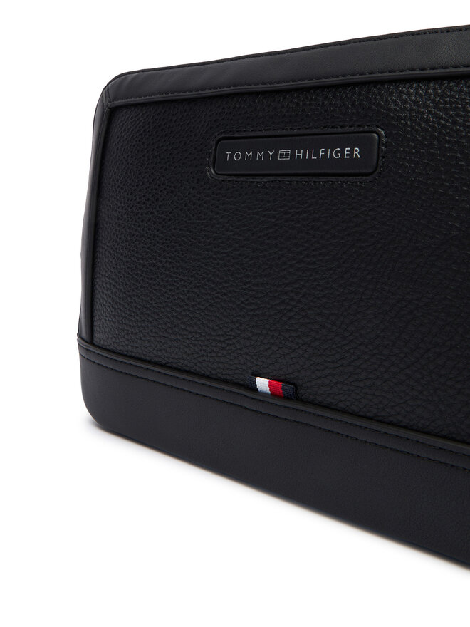 Tommy Hilfiger Kosmetiktasche Tommy Hilfiger Th Central Pouch AM0AM13953 Schwarz