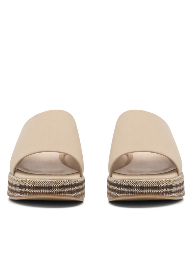 Clara Barson Pantoletten Clara Barson ALFA WS22127-05 Beige
