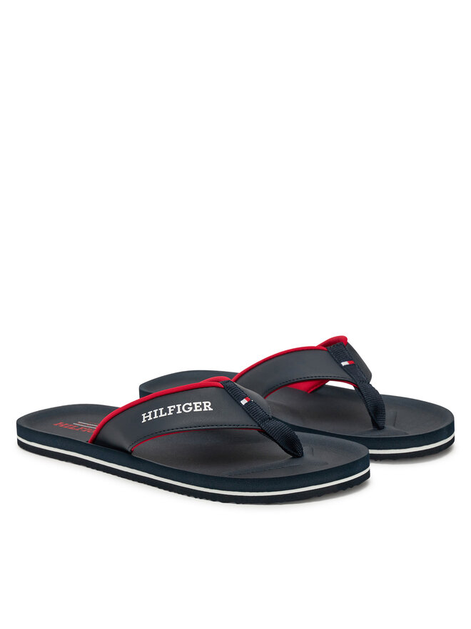 Tommy Hilfiger Infradito Tommy Hilfiger Padded Comfort Hilfiger B Sandal FM0FM05440 Blu scuro