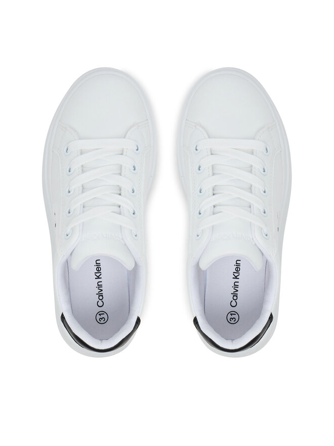 Calvin Klein Сникърси Calvin Klein V3X9-83165-1355 S Бял