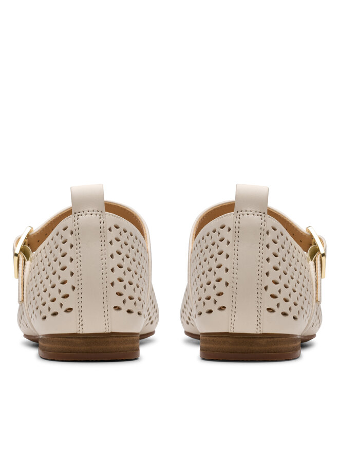 Clarks Īsi apavi Clarks Fawna Jane 26181230 Écru