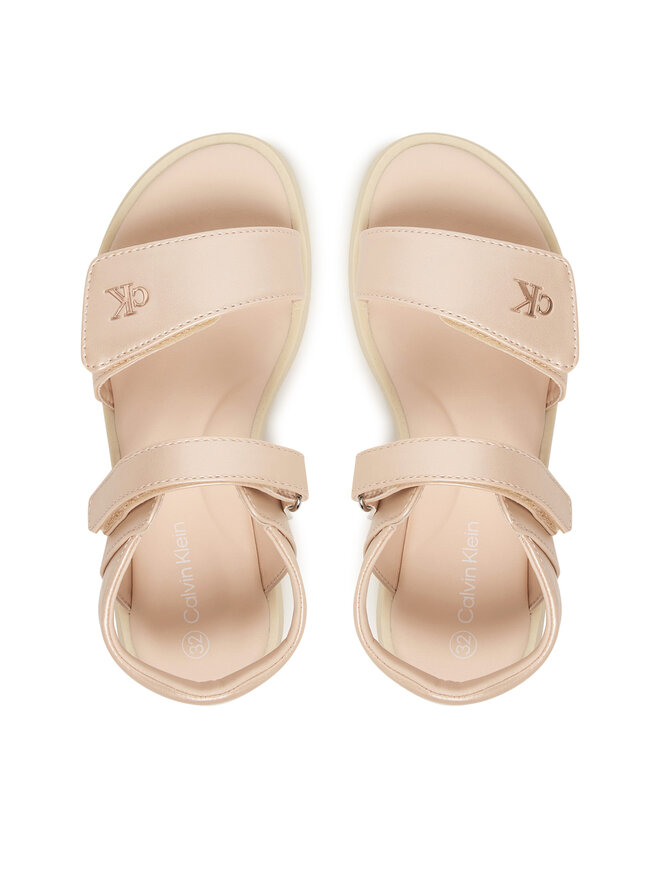 Calvin Klein Sandalen Calvin Klein Velcro Sandal V1A2-83241-1372 S Rosa