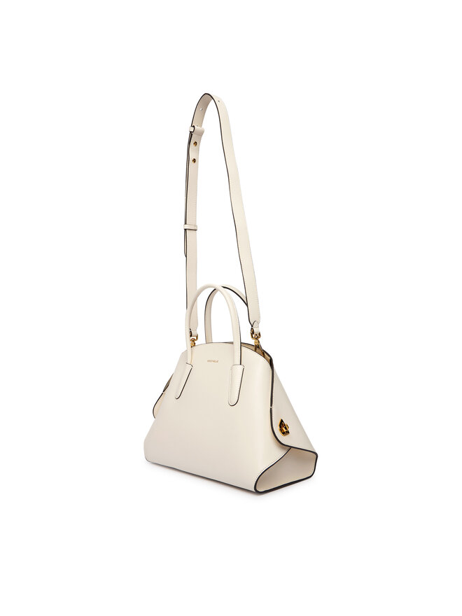 Coccinelle Handtasche Coccinelle U7K Coccinelletylde Calf E1 U7K 18 02 01 Écru