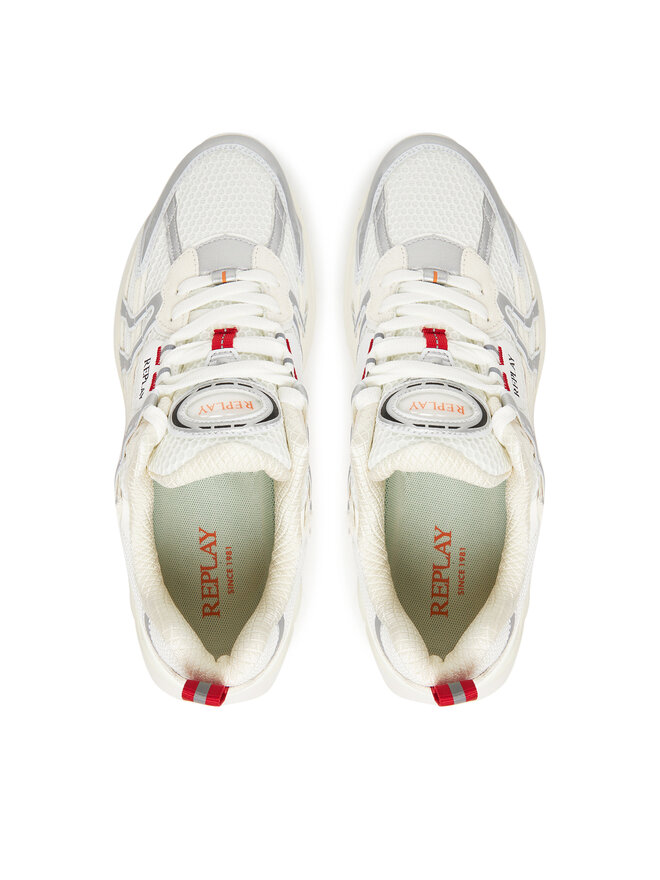 REPLAY Sneakersy REPLAY GMSD5 .000.C0002T Bílá