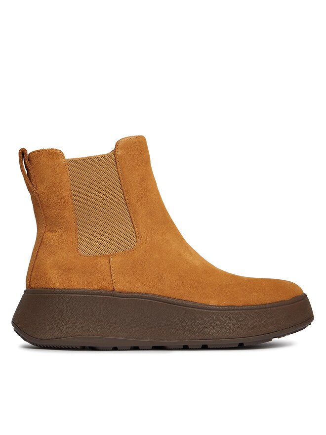 FitFlop Kotníková obuv s elastickým prvkem FitFlop F-Mode GR7-A77 Hnědá