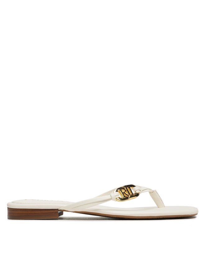 LAUREN RALPH LAUREN Σαγιονάρες Lauren Ralph Lauren Emalia 802896830004 Εκρού