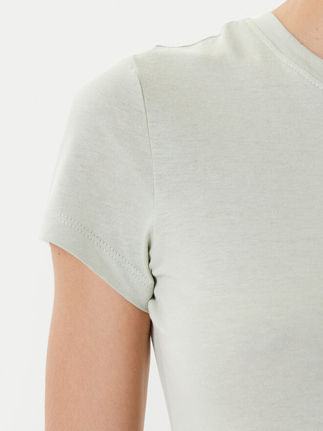 Tommy Jeans Tommy Jeans T-Shirt Essential DW0DW20913 Grün Slim Fit