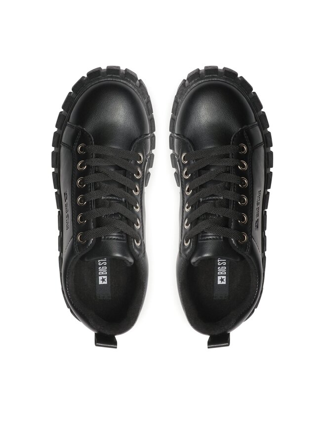Big Star Shoes Plátěnky Big Star Shoes MM274617 Černá
