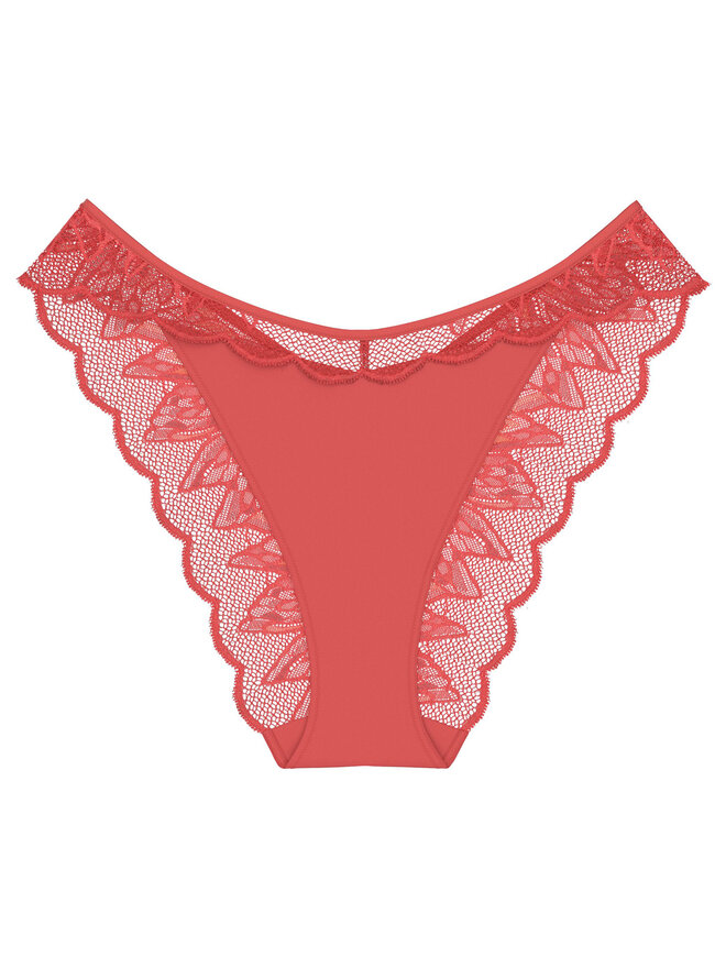 Triumph Triumph Brazilian Damenslip Crazy Stupid Love 10222368 Korallenfarben