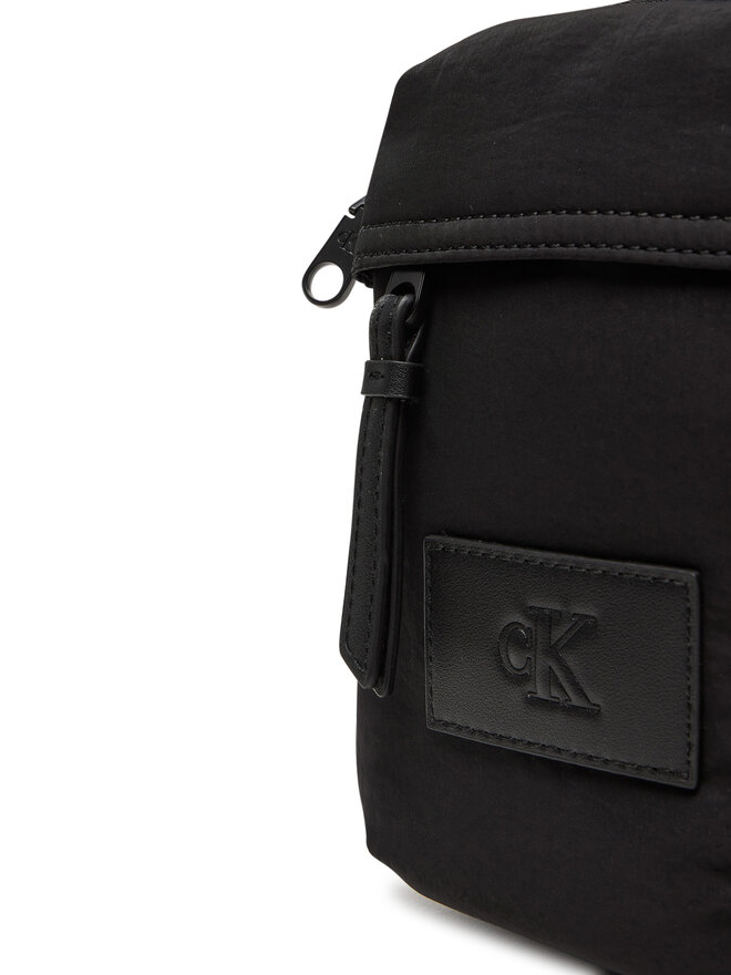 Calvin Klein Jeans Τσαντάκι Calvin Klein Jeans Metro Nylon Reporter Bag LV04G3089G Μαύρο