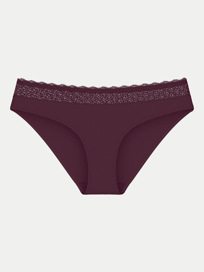 Triumph Triumph Klassischer Damenslip Feel of Modal 10214403 Dunkelrot