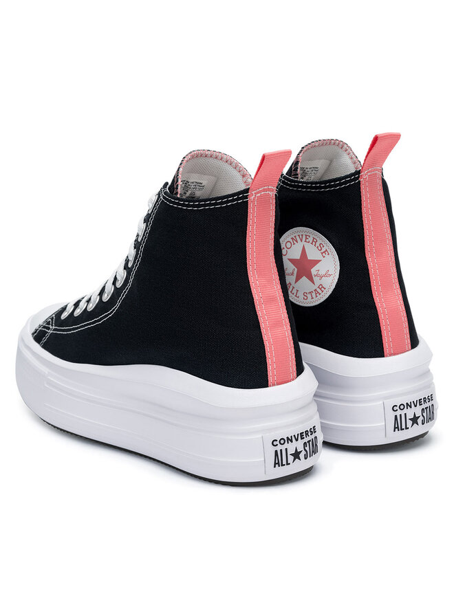 Converse Tornacipő Converse CHUCK TAYLOR ALL STAR MOVE PLATFORM 271716C Fekete