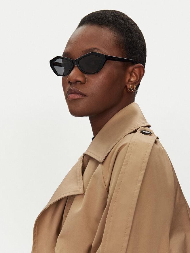 JACQUEMUS Okulary przeciwsłoneczne JACQUEMUS JAC42C1SUN Czarny