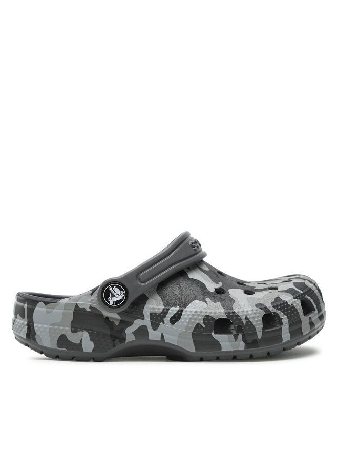 Crocs Pantoletten Crocs Classic Camo Clog 207594 Grau