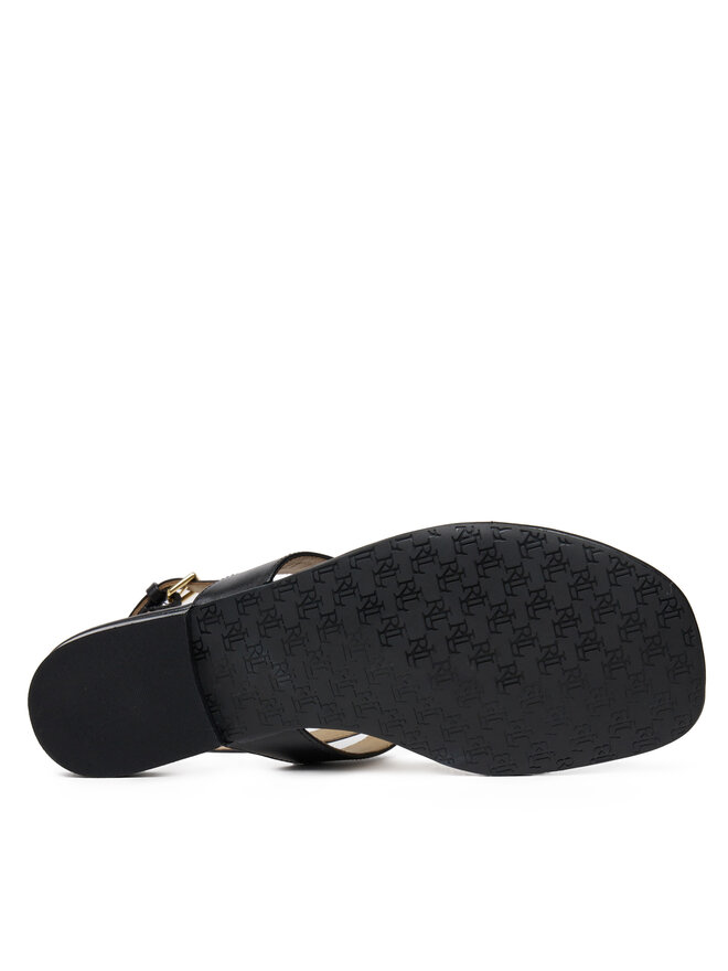 LAUREN RALPH LAUREN Sandále LAUREN RALPH LAUREN Everley 802959145001 Čierna