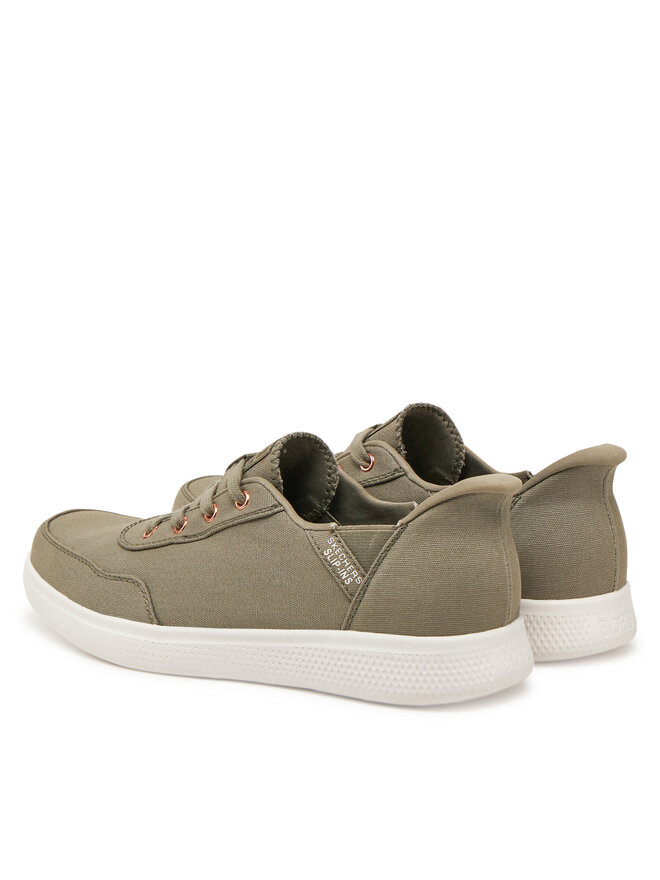 Skechers Sneakersy Skechers BOBS Skip Cute - B Cute Sweet 114815/OLV Zielony