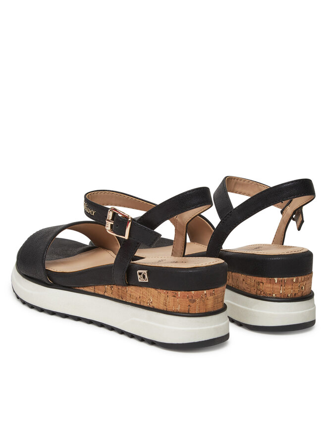 s.Oliver Sandali s.Oliver 5-28708-42 Črna