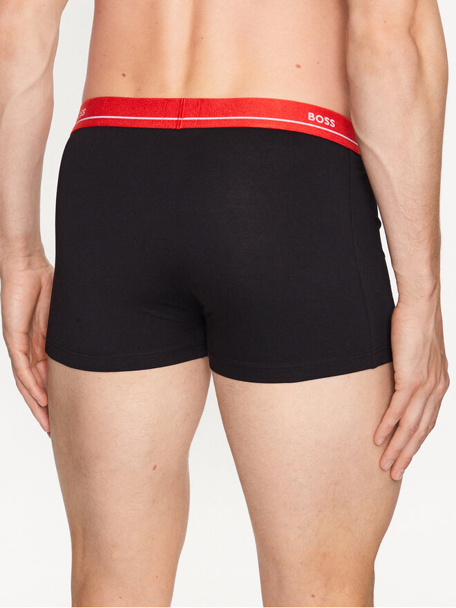 BOSS Boss 5 darab boxer 50489616 Fekete