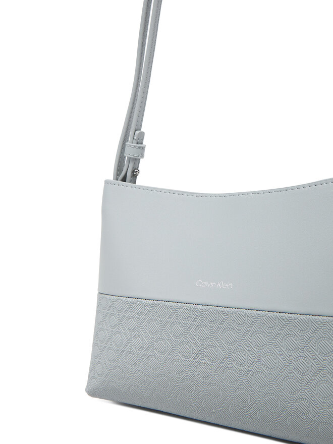 Calvin Klein Borsetta Calvin Klein Ck Mixmedia Convertible Bag_Mono K60K613170 Grigio