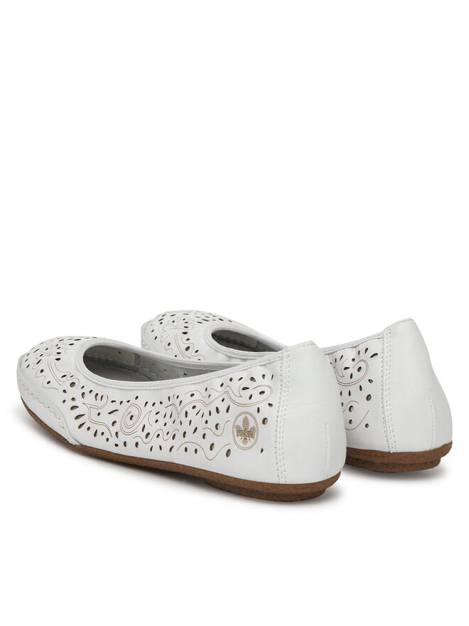 Rieker Ballerinas Rieker 41460-80 Weiß