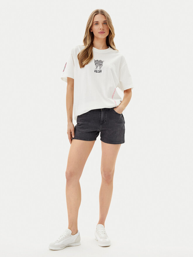 Volcom Volcom Футболка Alix 3 B3512507 Білий Oversize