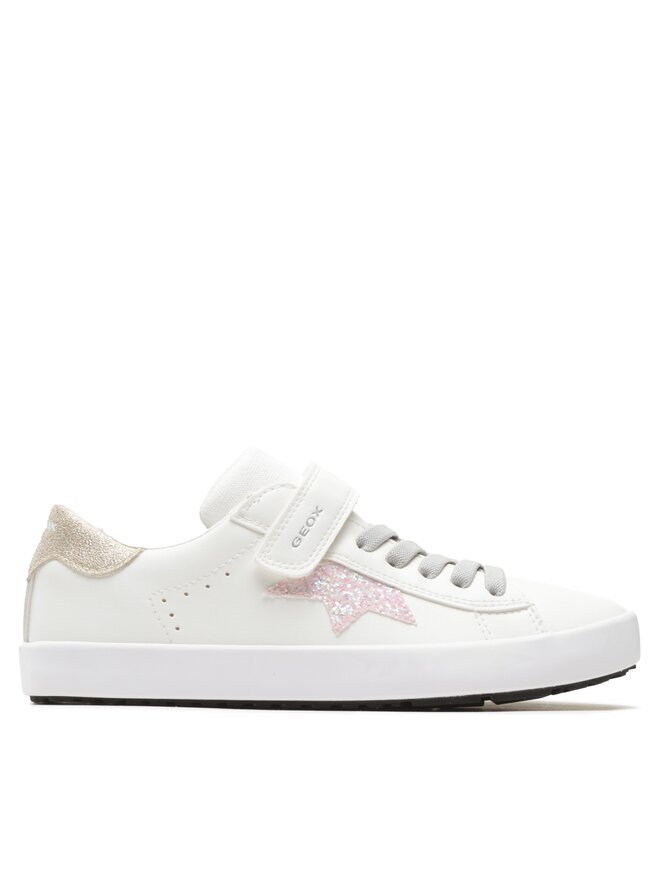 Sneakers Geox Jr Kilwi Girl J35D5B000BCC0406 D Blanc chaussures