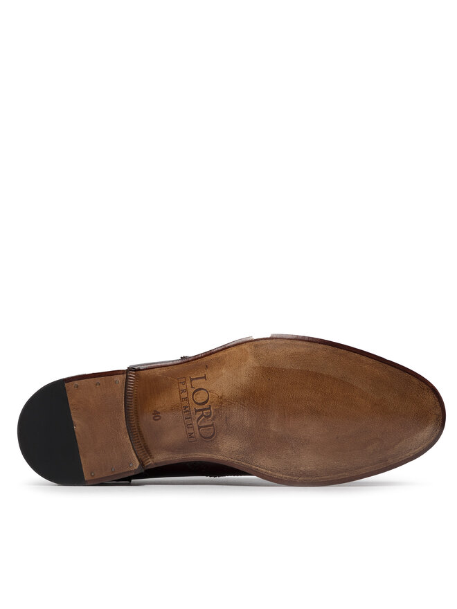 Lord Premium Półbuty Lord Premium Brogues 5501 Brązowy