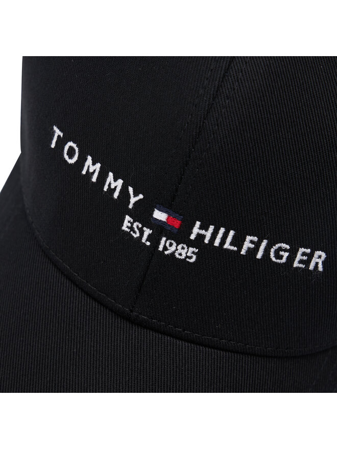 Tommy Hilfiger Baseball sapka Tommy Hilfiger Th Established Cap AM0AM07352 Fekete