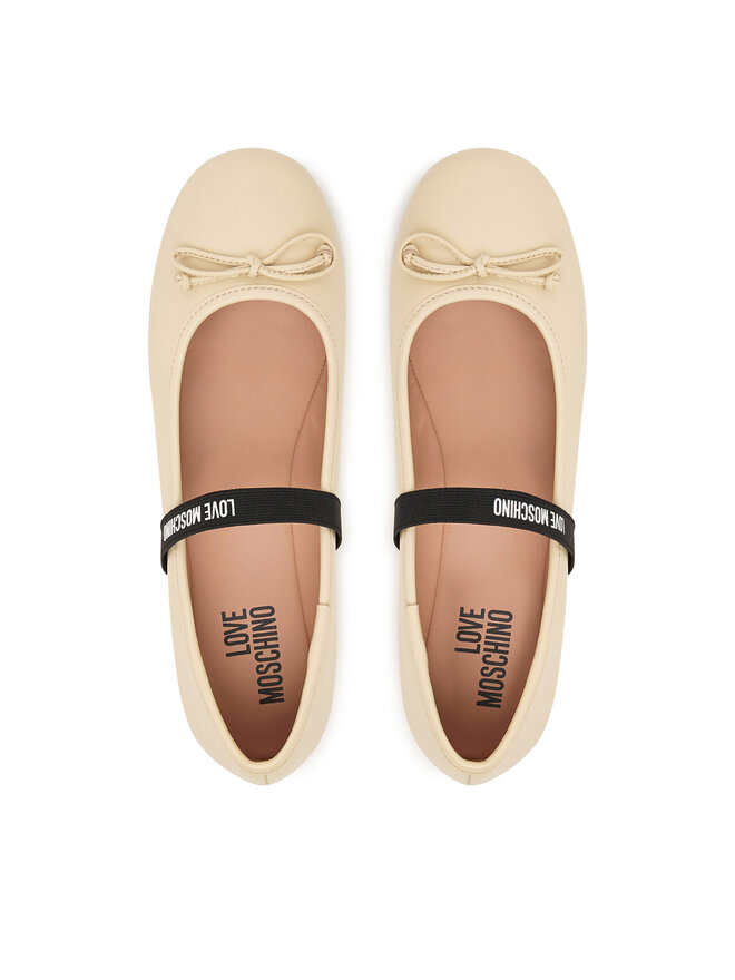 LOVE MOSCHINO Балетки LOVE MOSCHINO JA11121G1OIE0110 Écru