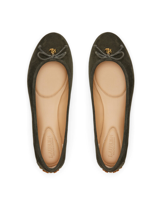 LAUREN RALPH LAUREN Balerina LAUREN RALPH LAUREN 802951376003 Zöld