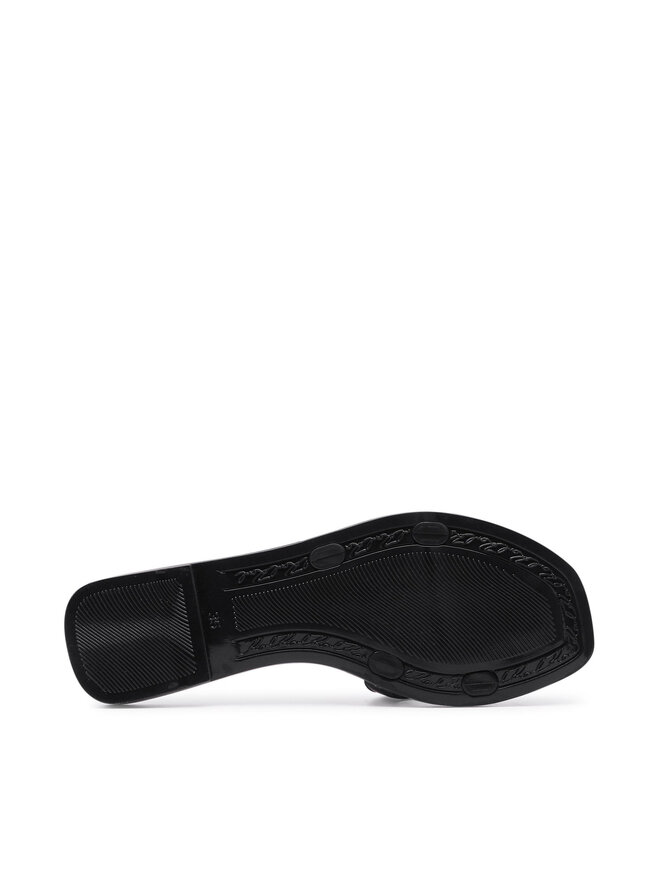KARL LAGERFELD Klapki KARL LAGERFELD KL80008 Czarny