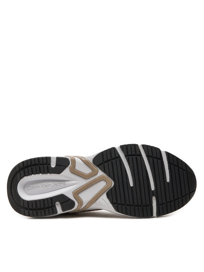 Calvin Klein Jeans Αθλητικά Calvin Klein Jeans Retro Tennis Su-Mesh Wn YW0YW00891 Μπεζ