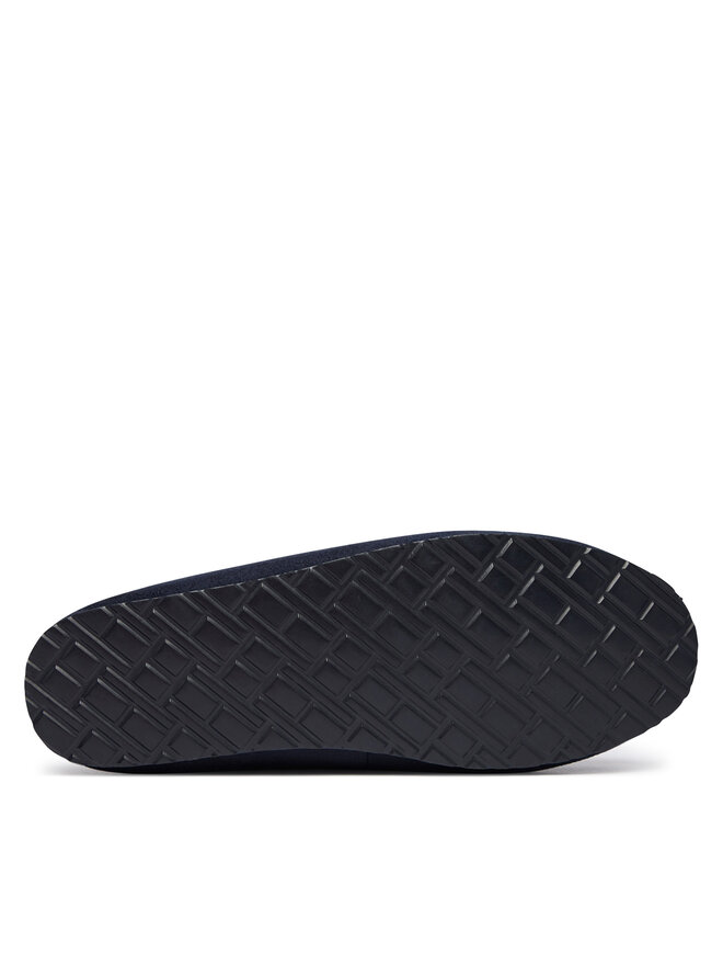 Tommy Hilfiger Hausschuhe Tommy Hilfiger Hilfiger Driver House Shoe FM0FM06012 Dunkelblau