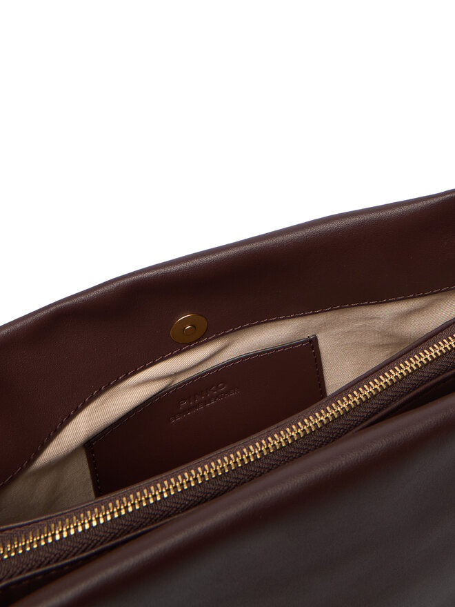 PINKO Handtasche PINKO Triplet Mini AI 25-26 PLTT 105883 A0QO Braun